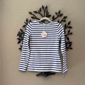 NWT Petit Bateau classic striped shirt Girl size 12 or XS